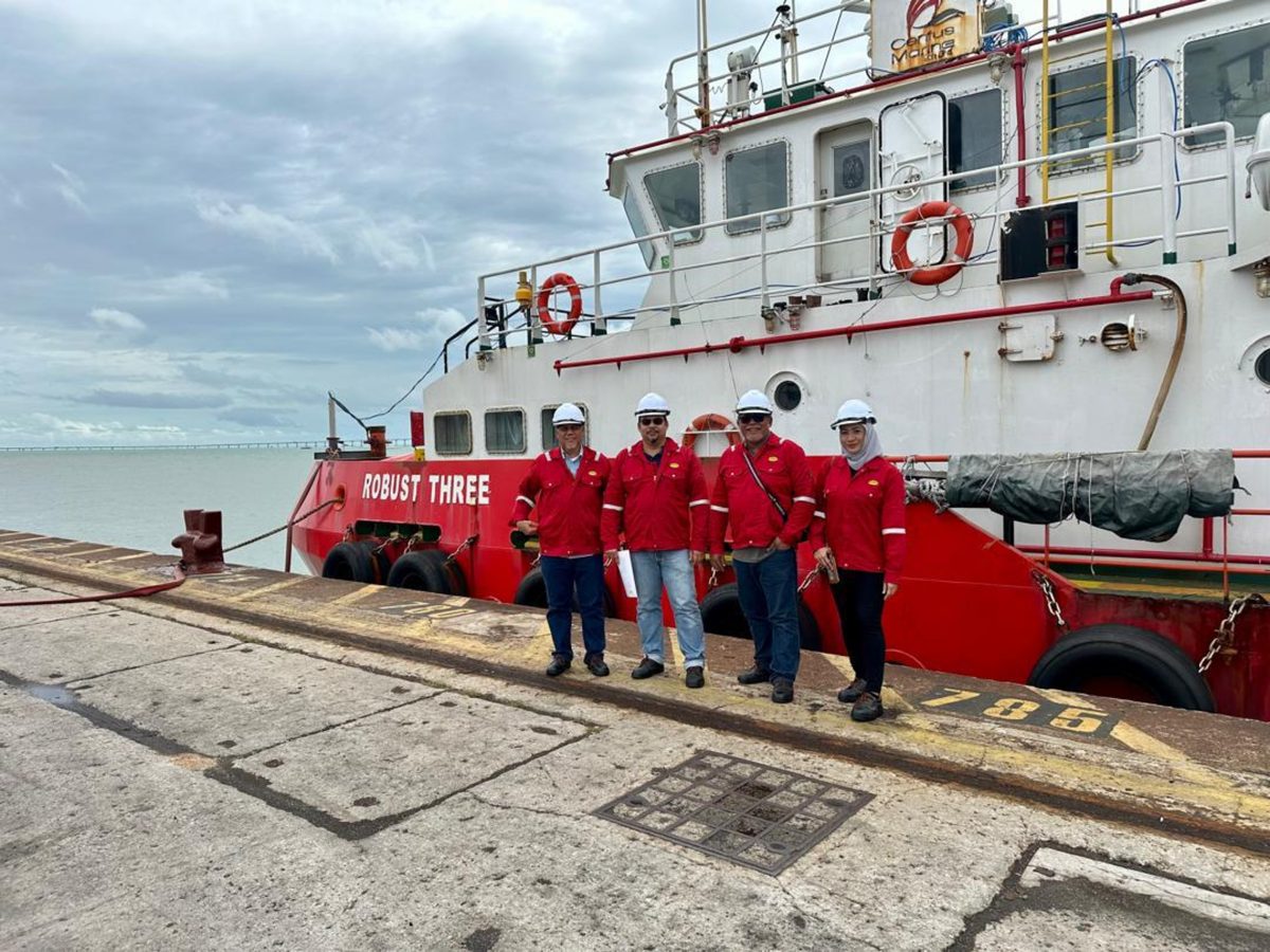NESB management team at Robust Three, Penang Port